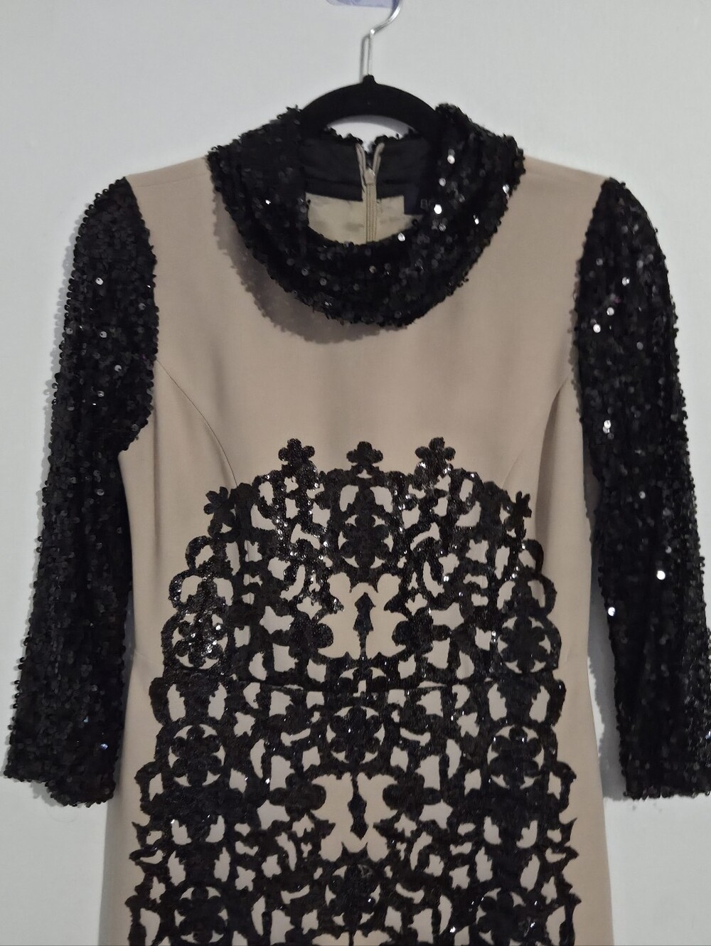 Barelli Sequined Cocktail Dress View 5